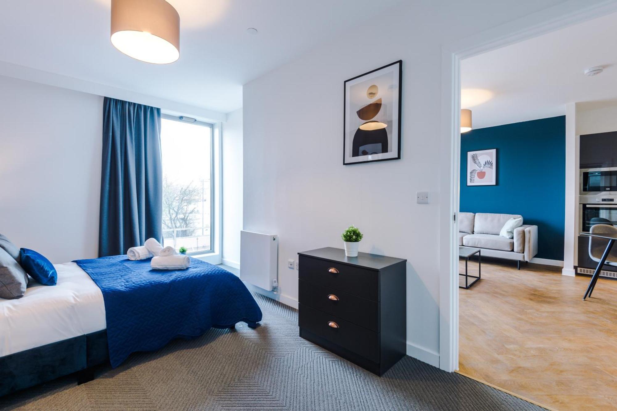 Hilltop Serviced Apartments - Ancoats Manchester Buitenkant foto