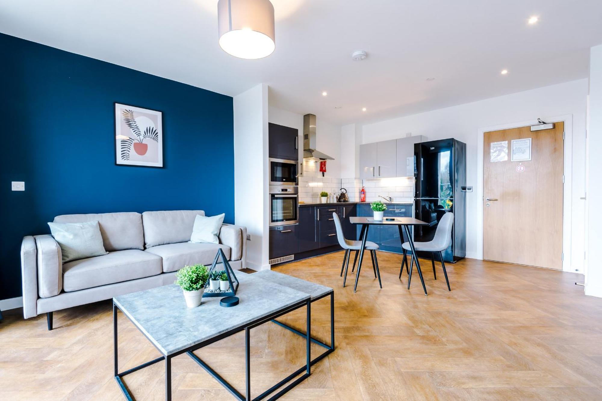 Hilltop Serviced Apartments - Ancoats Manchester Buitenkant foto
