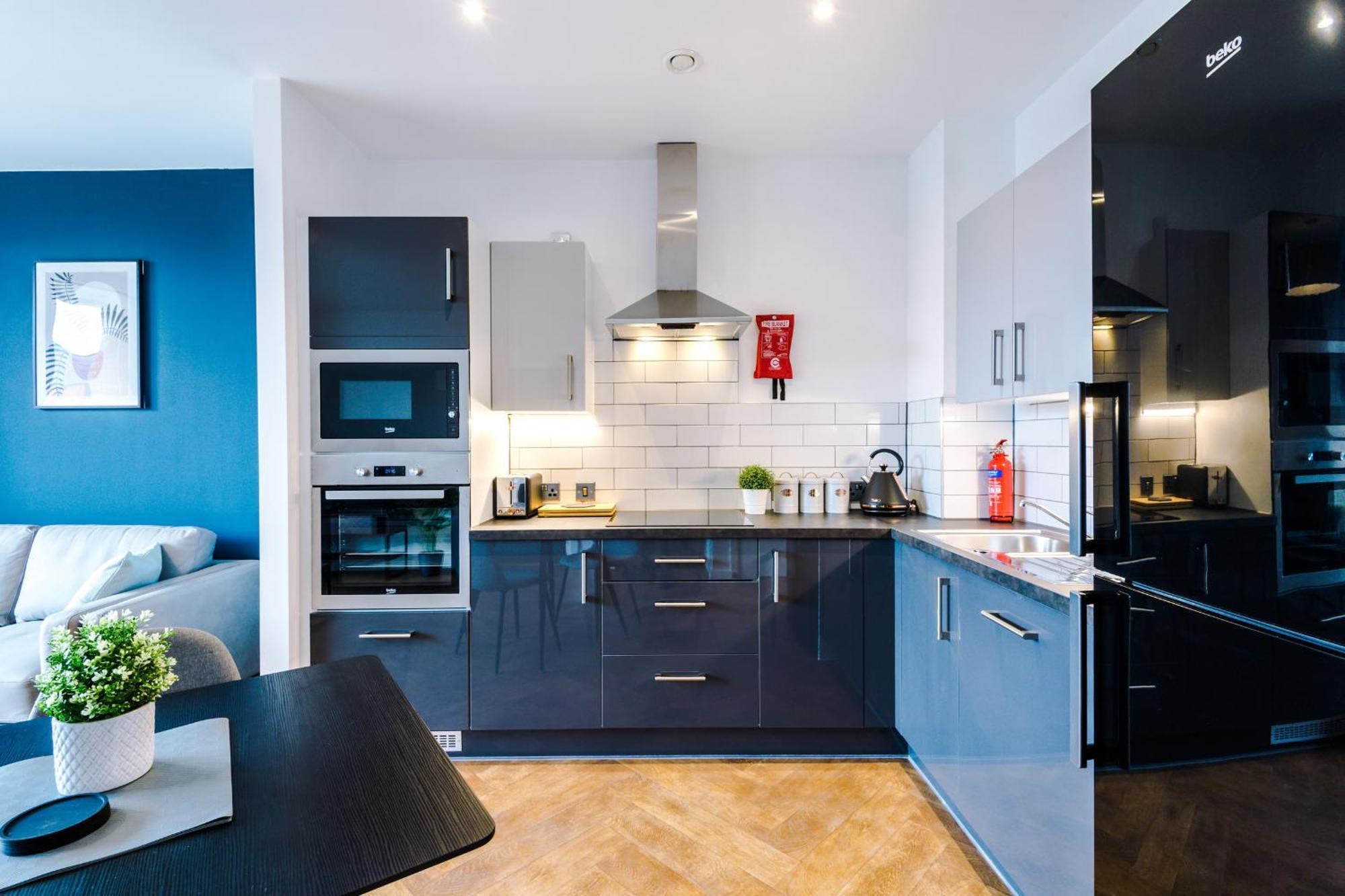 Hilltop Serviced Apartments - Ancoats Manchester Kamer foto